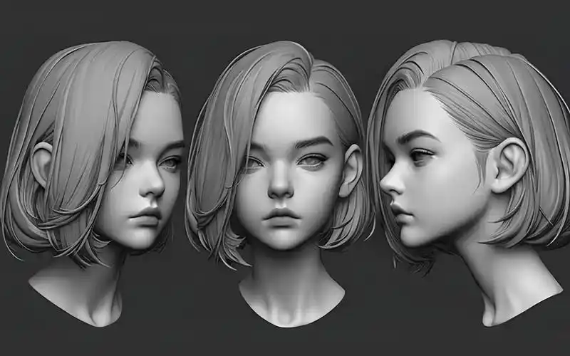 从球开始起型到模型细化,新手雕刻思路技巧教学!