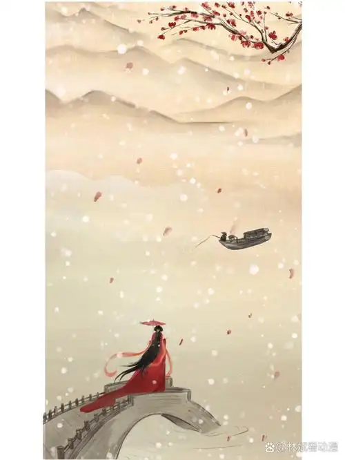 古风 | 唯美古风人物背影壁纸/背景图 👉今天分享的是古风美人背影