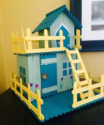 废旧光盘手工小制作创意diy用雪糕棍制作的30个创意小手工艺品收藏