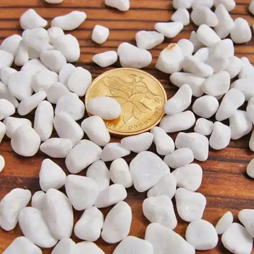 白色石头天然灭烟烟灰缸石子鹅卵石白石头庭院山水其它园艺用品