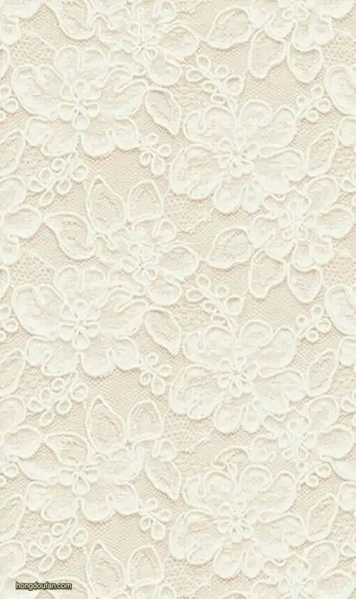 蕾丝花纹米色作文集背景图片免费下载