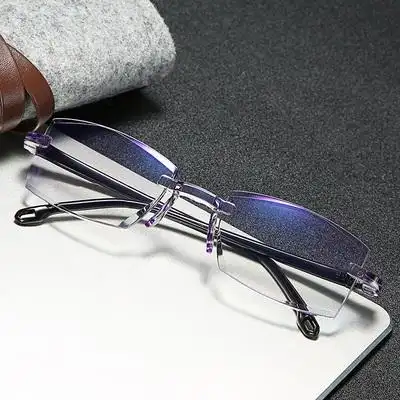 老花镜男女自动调节度数智能变焦远近两用高清防蓝光老人老光眼镜