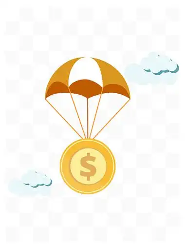 创意 i>风 /i> i>格 /i>空投金币元素