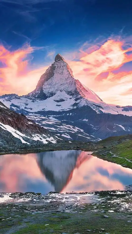 壁纸 风景 瑞士 阿尔卑斯山脉 马特洪峰