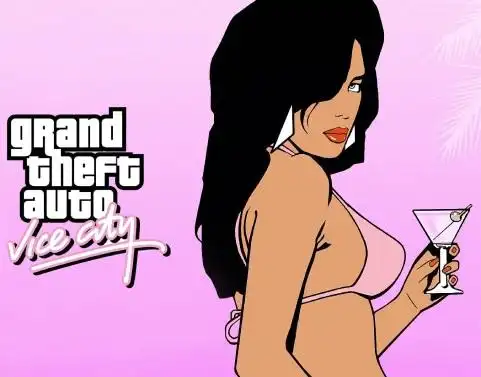 《gta罪恶都市》封面女郎超清3d建模