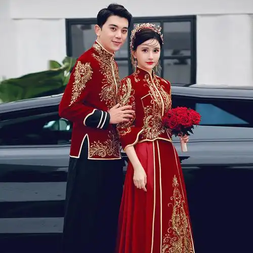 情侣唐装结婚礼服-情侣唐装结婚礼服厂家,品牌,图片,热帖-阿里巴巴