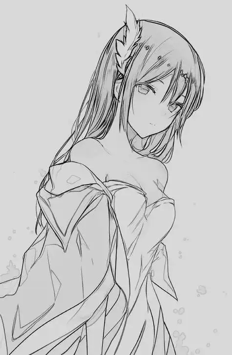 [| ヽ()尊重原画师,尊重原创,为丰富二次元720素描动漫手绘满足了我