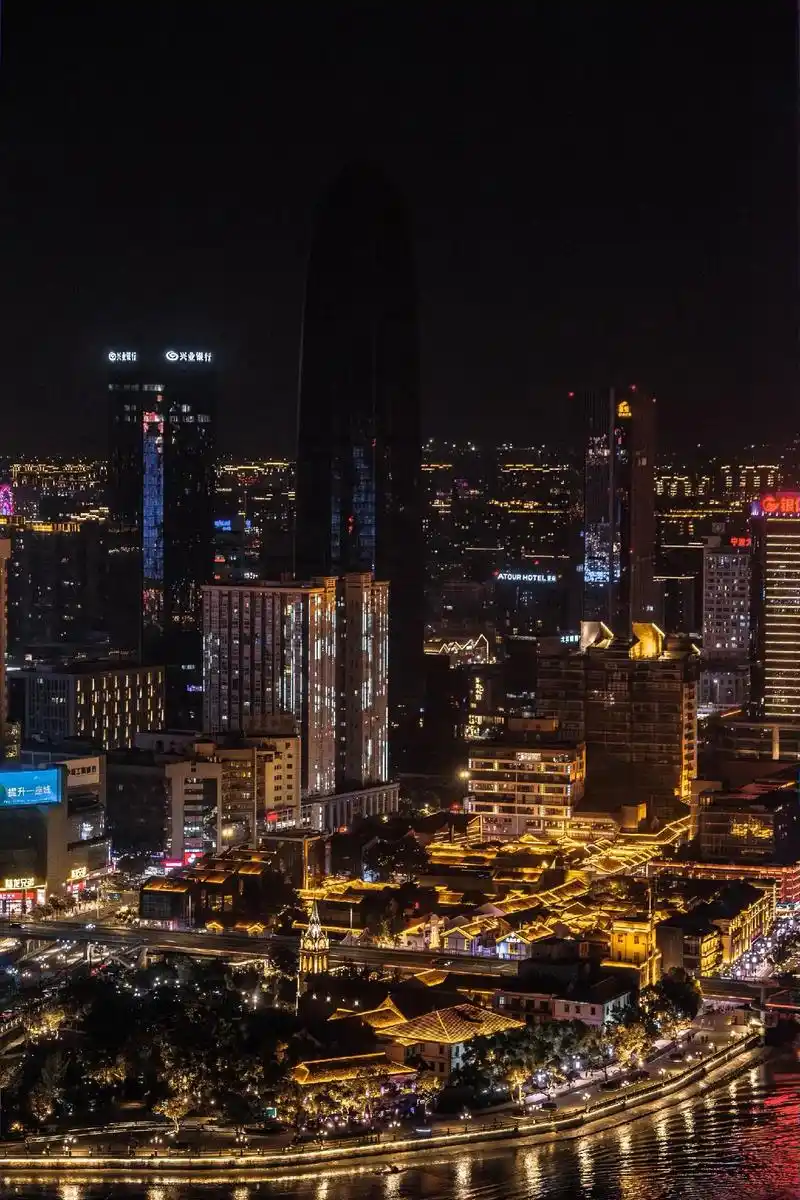 有一种美 叫宁波的夜晚.城市的夜景,那么令人迷醉 黑夜里的城 - 抖音