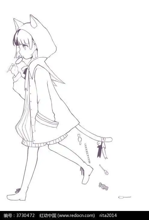 画人物的简笔画女孩侧面 简笔画卡通小女孩的图片简笔画人物头像 png