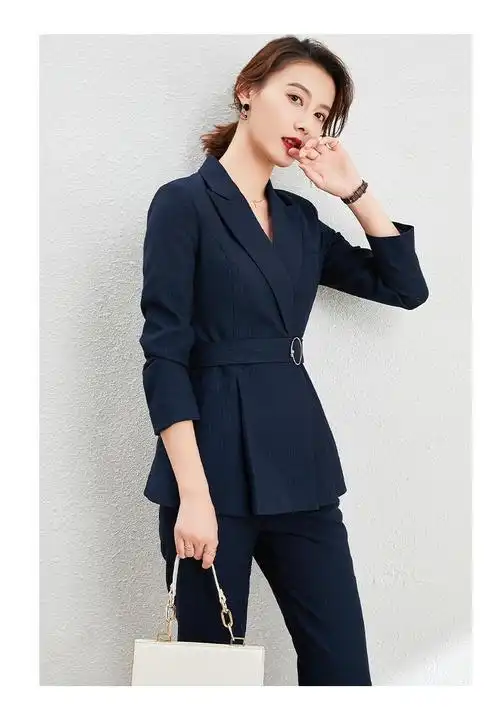 原创2021年白领女士职业装搭配技巧