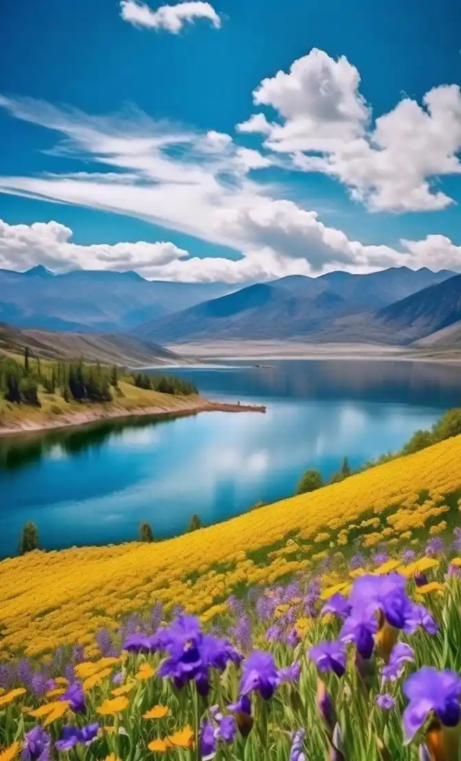 梅里雪山是祖国高的雪山,拥有雄伟壮丽的山峰和绚丽多彩的日出