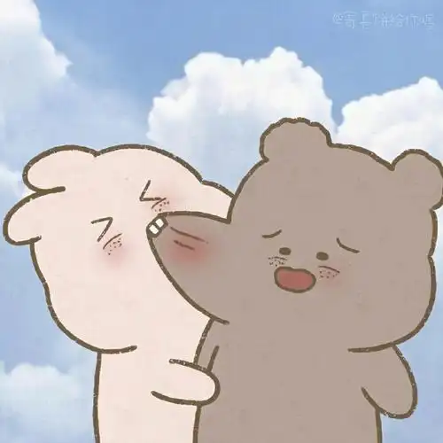 情侣头像可爱卡通