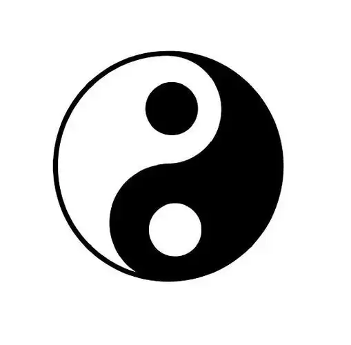 汽车反光个性贴纸太极车贴墙纸阴阳太极图车贴纸墙纸贴-阿里巴巴