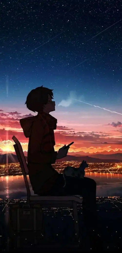 动漫风景壁纸男