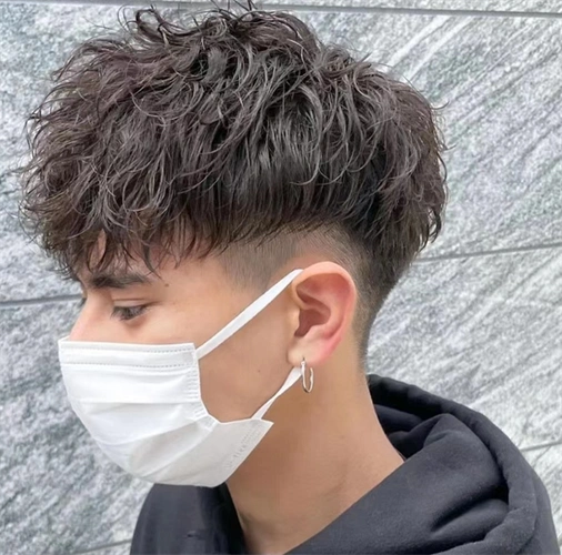 男生日系纹理烫 帅哥经典烫发_男生烫发 - 美发站