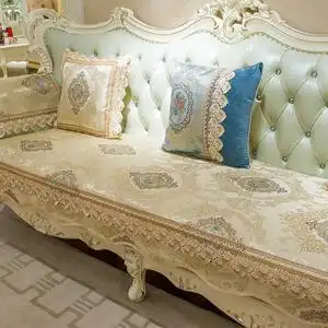 25美丽有约zpp淘宝欧式沙发套沙发罩全套夏季布艺沙发藤板垫四季