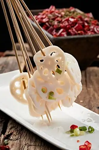 冷锅串串藕片 美味佳肴