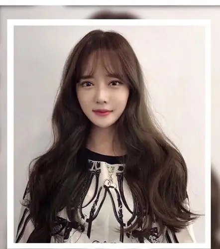 空气刘海 长卷发