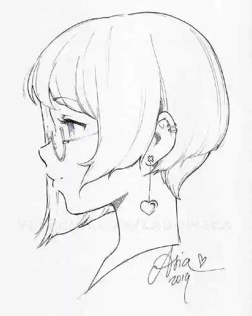 新手漫画发型女双马尾教程ins大神教你零基础画出超细腻的动漫人物(附