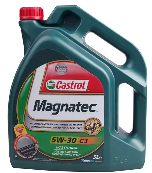 德国原装进口 嘉实多castrol 车用润滑油 机油 磁护5w30 sn级 5l装