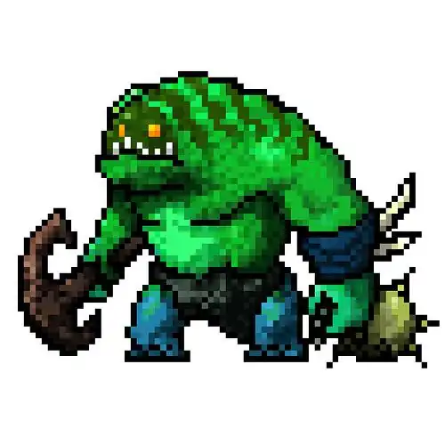 潮汐猎人暗夜魔王推 荐原创-插画-像素画mr丶煎蛋,署名-非商业性使用