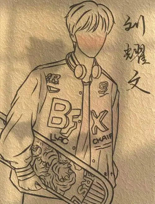 手绘头像  #tnt时代少年团  #刘耀文  #手绘