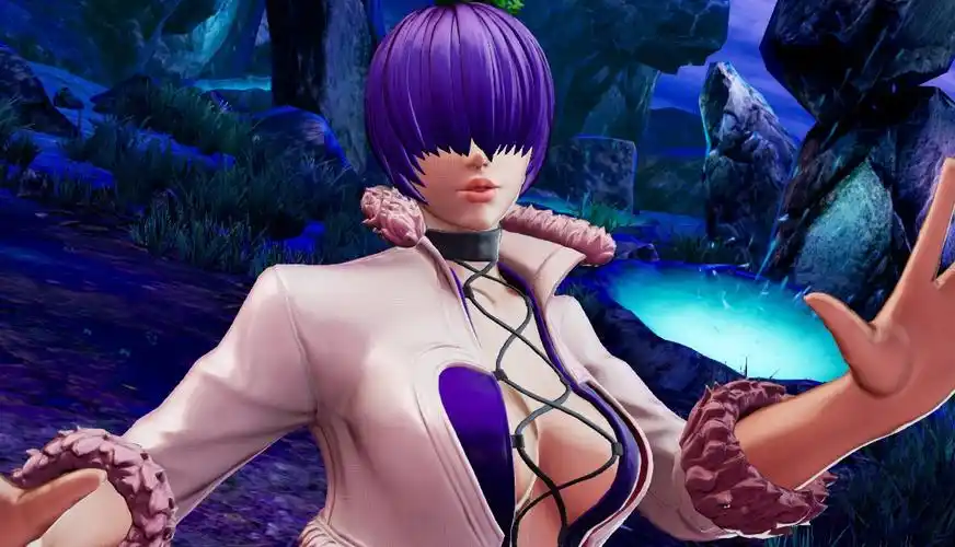 《拳皇15》夏尔米魅惑紫发外观mod