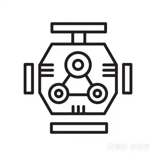 白色背景下的引擎图标矢量符号和符号隔离