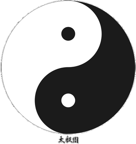 阴阳鱼太极图