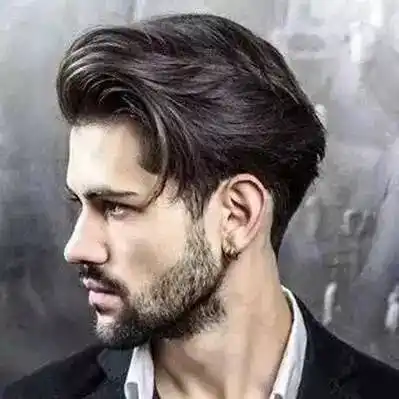 男人最帅侧面,这发型也是没sei了!