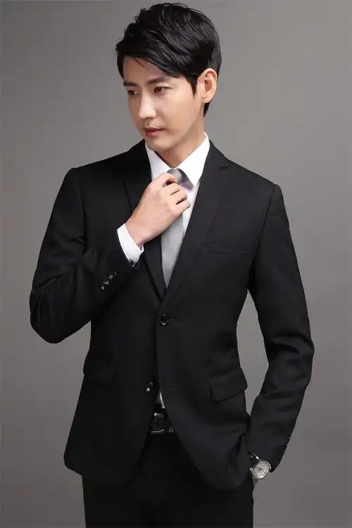 厂家直销商务男式西装英伦正装男西服韩版修身职业装男士西服外套