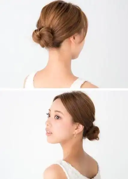 美容懒人最爱的盘发发型图解