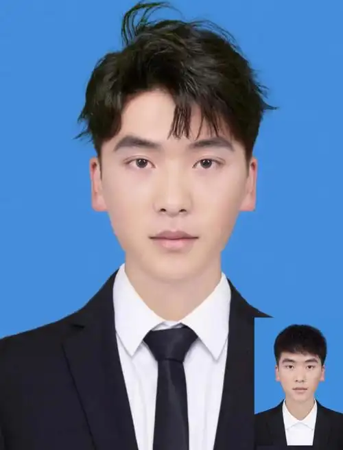 男生证件照p图绝绝子