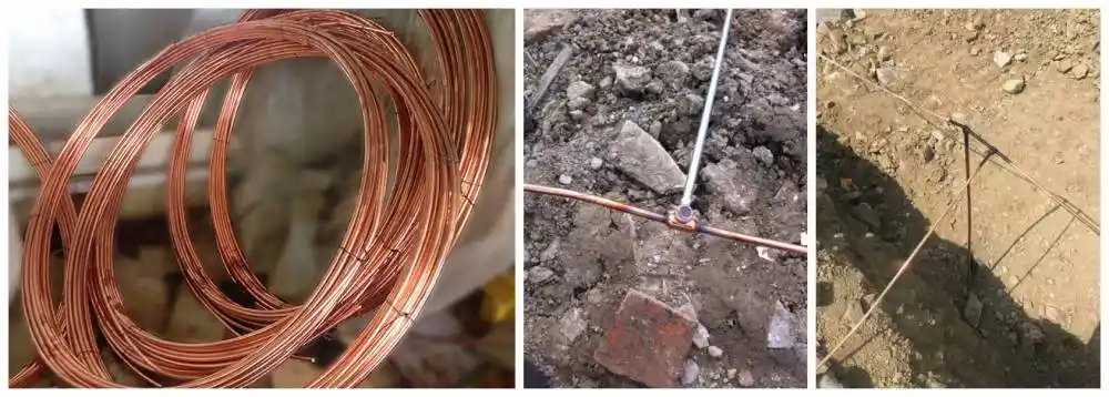 广州镀铜圆钢 福州铜包钢接地圆线都应用于变电站接地项目中