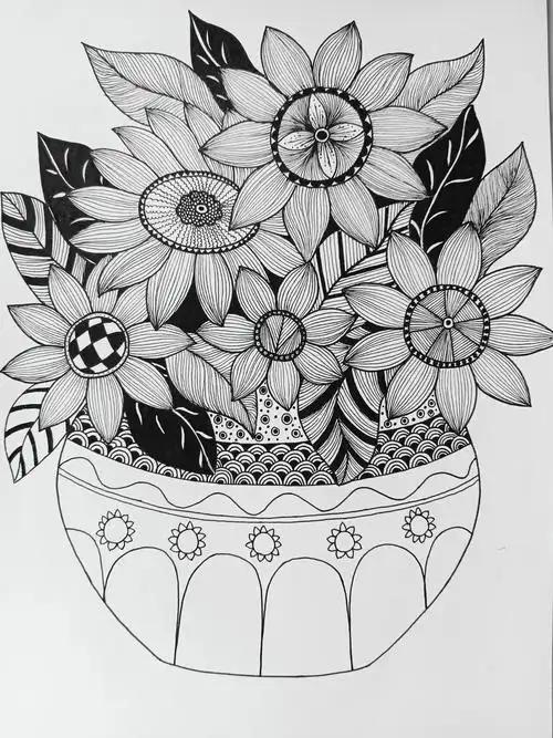 练习不同方向不同角度的线条