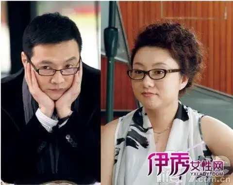 导演汪俊(左)客串骗婚男.