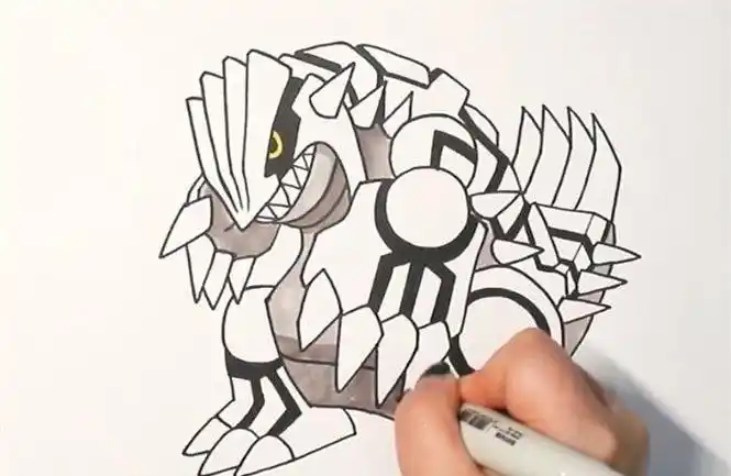 火系神奇宝贝简笔画