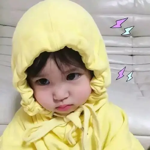 萌萌哒的萌娃头像希望生活像奇趣蛋一样一半吃一半玩