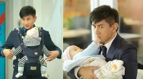 寇振海带12岁儿子出镜,父子年纪相差悬殊的明星还有吴奇隆王刚