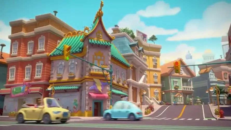 【maya建模】卡通街景场景模型制作,新手必备的全流程案例讲解,从低模