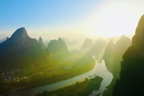 相公山上看日出