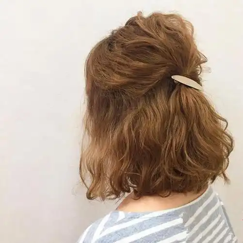 女生短发扎头发发型 让你一星期不重样