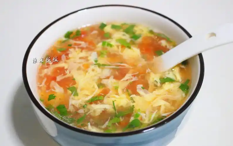 西红柿蛋汤,我喜欢这做法!清爽开胃,吃饱饭也能喝一碗