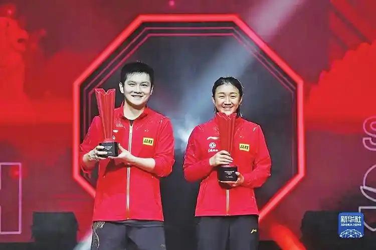 樊振东陈梦领跑