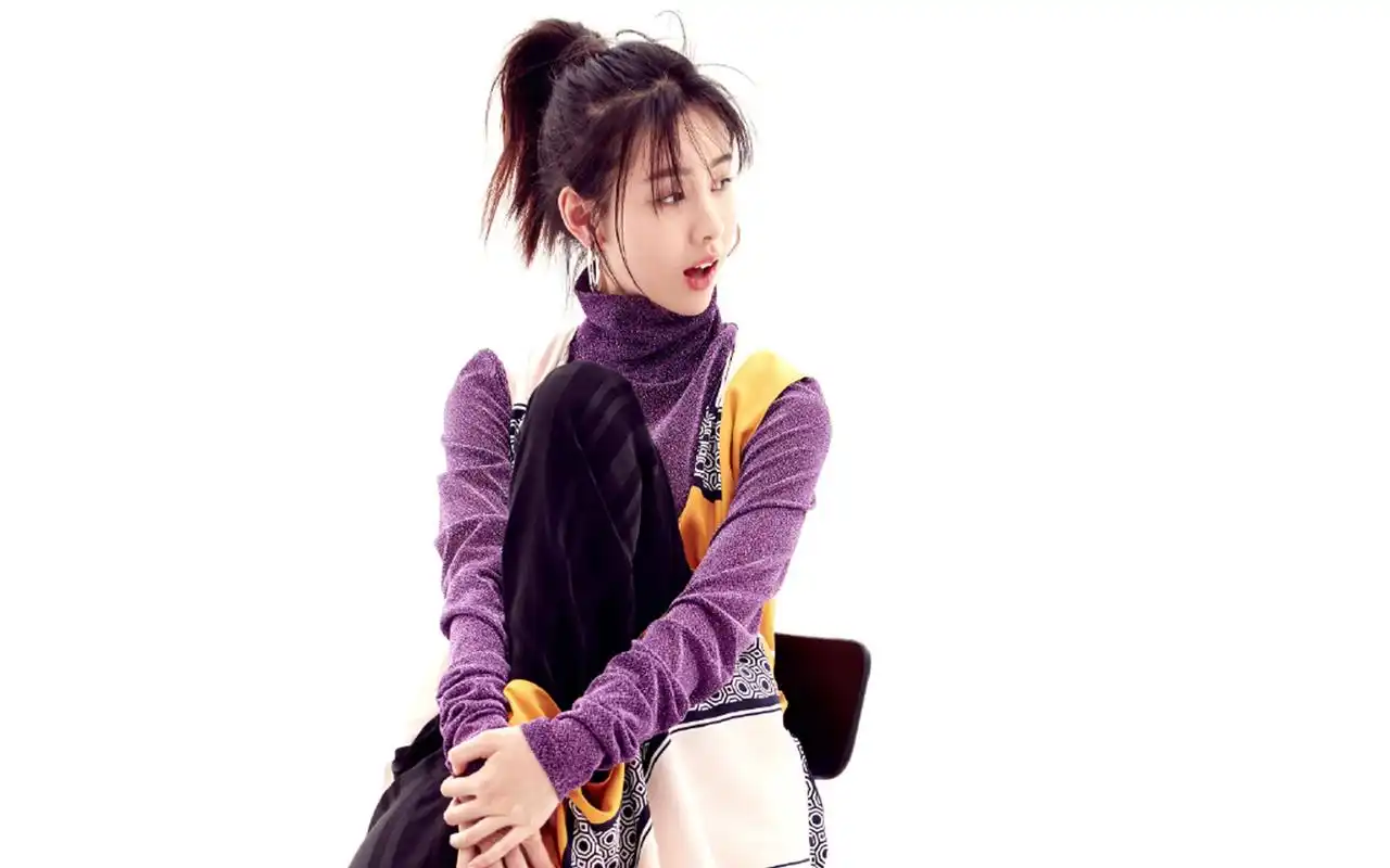 陈都灵清新养眼时尚写真桌面壁纸高清大图预览1920×1200_大陆明星