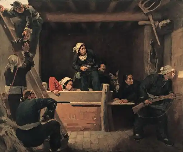 经典老电影之地道战