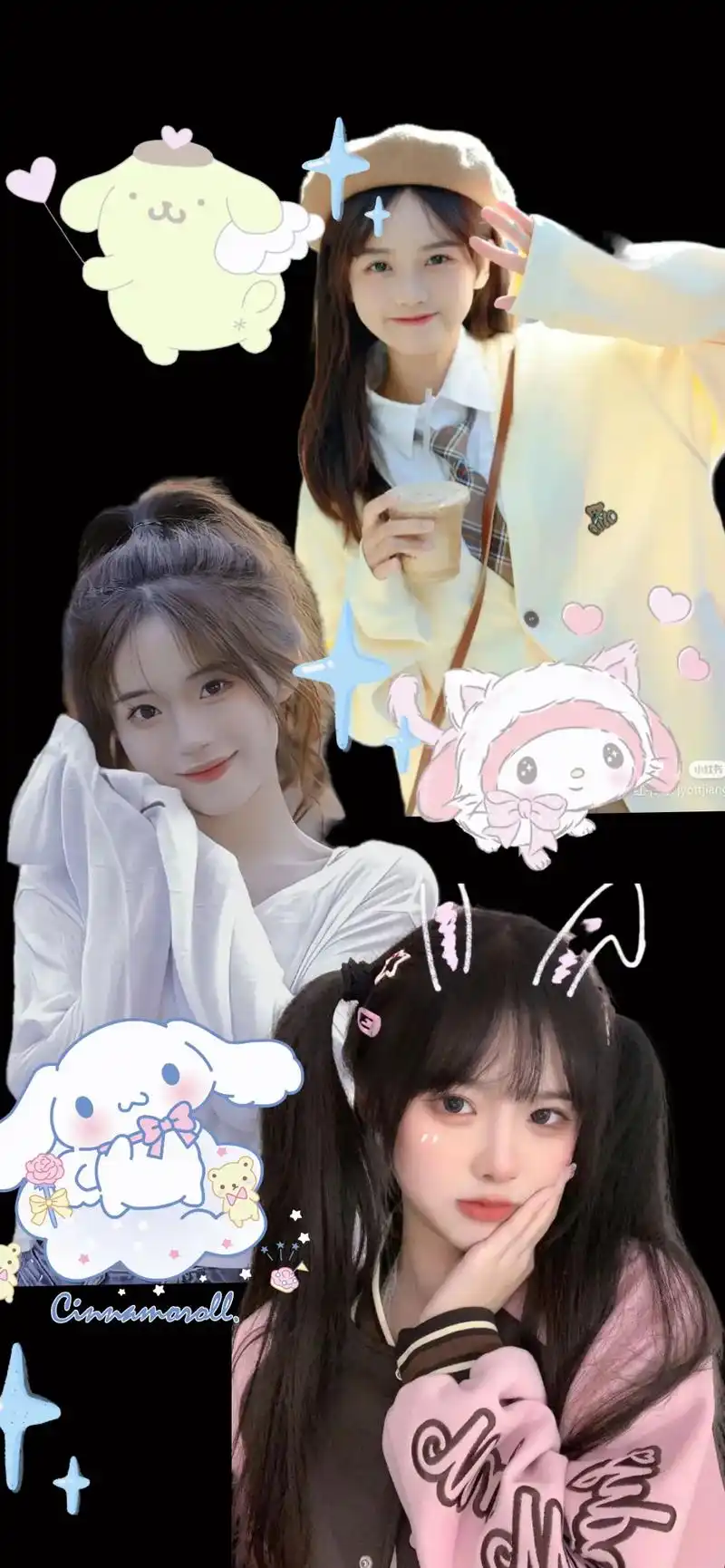 女友锁屏壁纸自制教程.#上热门  教你怎么用女朋友多张照片做 - 抖音