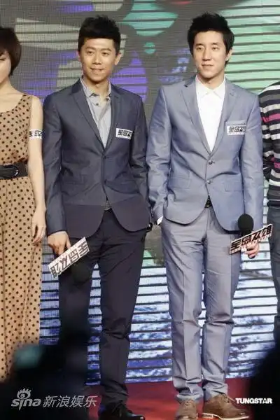 图文:《宝岛双雄》发布会-夏雨房祖名
