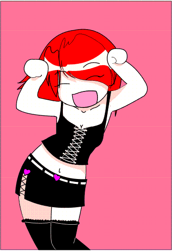 求 扭腰歌动态图