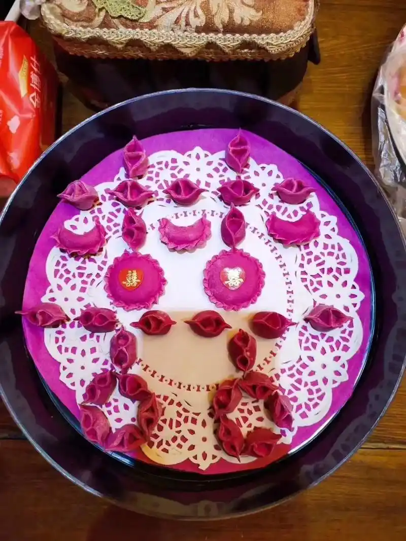 沙河风俗结婚女方包饺子